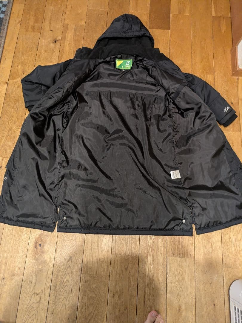 Luz e Sombra ベンチコート 150-160 ブラック