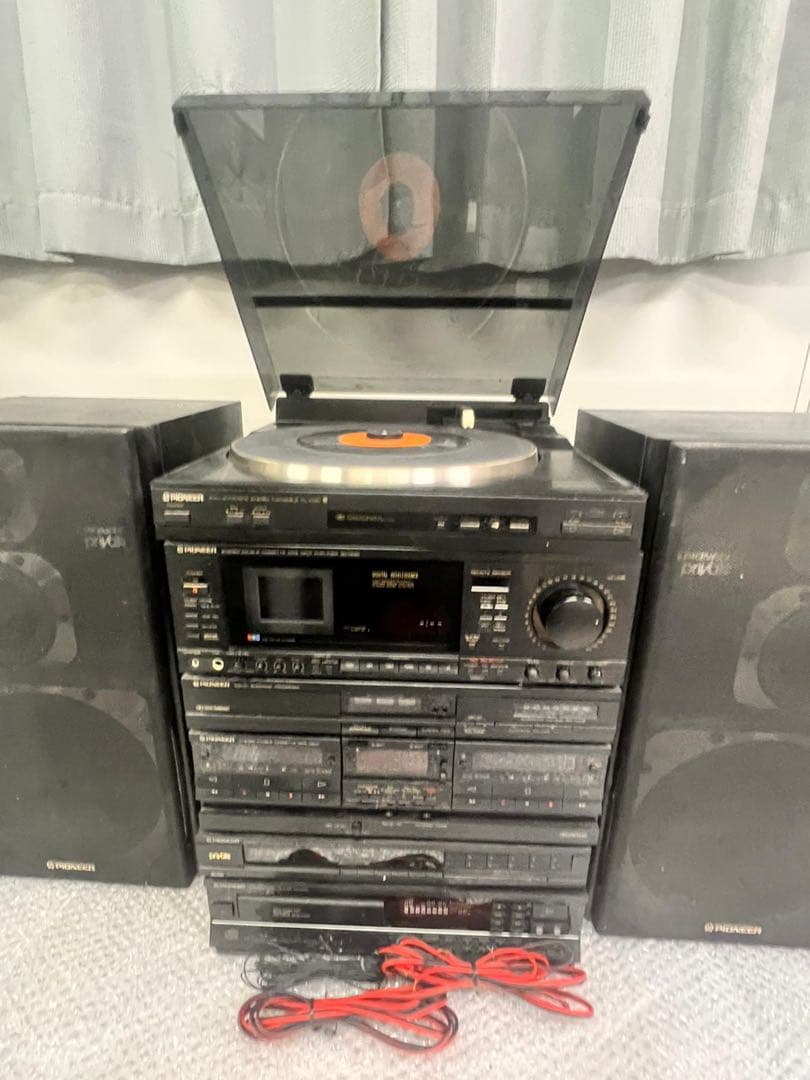 Pioneer ミニコンポ CDプレーヤー カセットデッキ 動作品