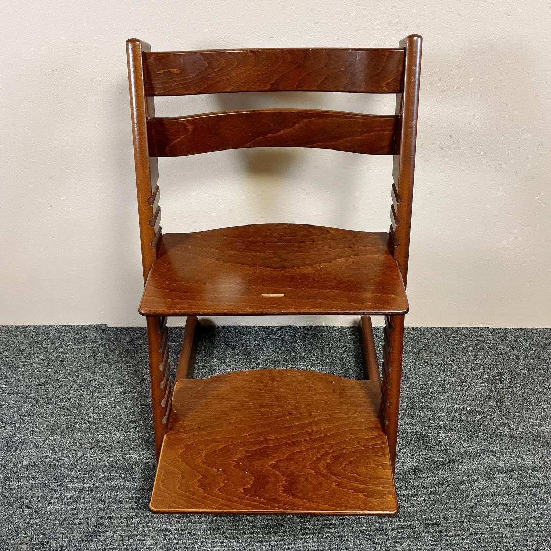 【美品】 人気色　STOKKE トリップトラップ　シリアル3　ウォルナット