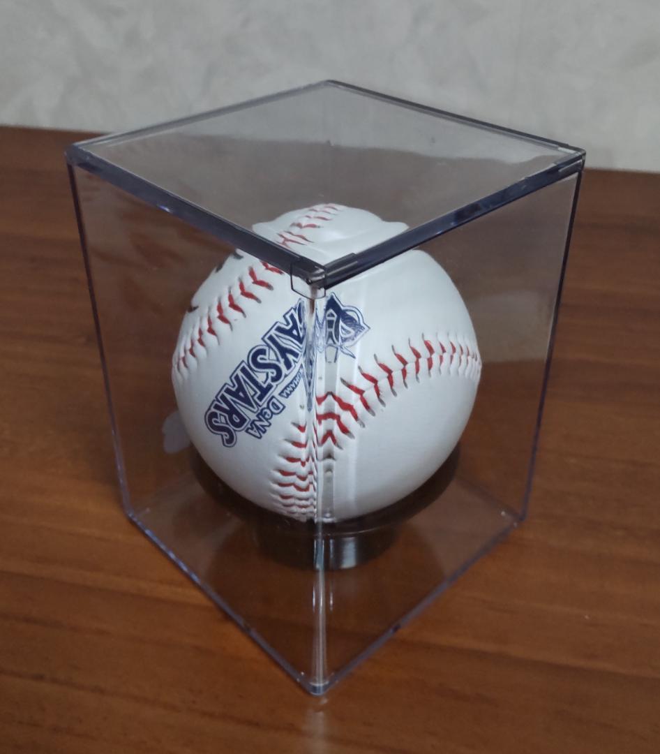 #19 山﨑康晃選手 直筆サインボール ＆ ケース ※日付入り ★ルーキーイヤー