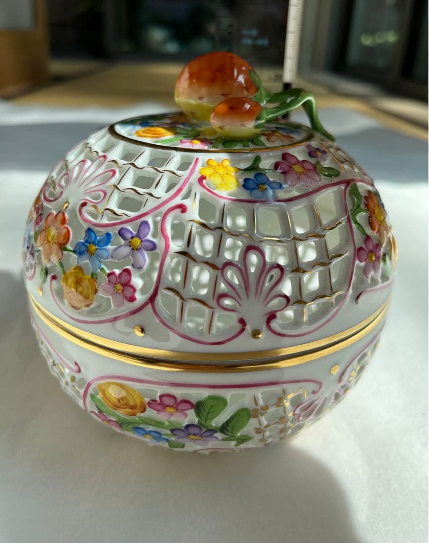 ヘレンド　ファンタジー　ボンボニエール　極美品