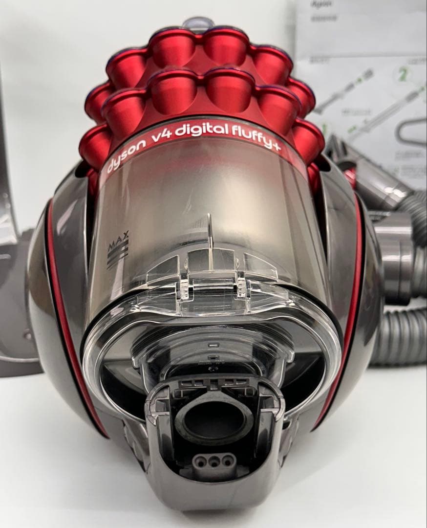 動作保証品　ダイソン　CY29　サイクロン掃除機　V4 Digital 本体　赤