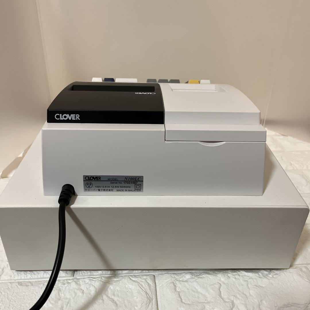 【送料込み】CLOVER N100LC レジスター クローバー電子