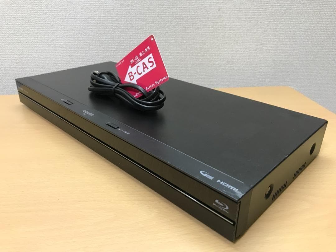 シャープ ブルーレイレコーダー 「BD-NW1200」 動作品①