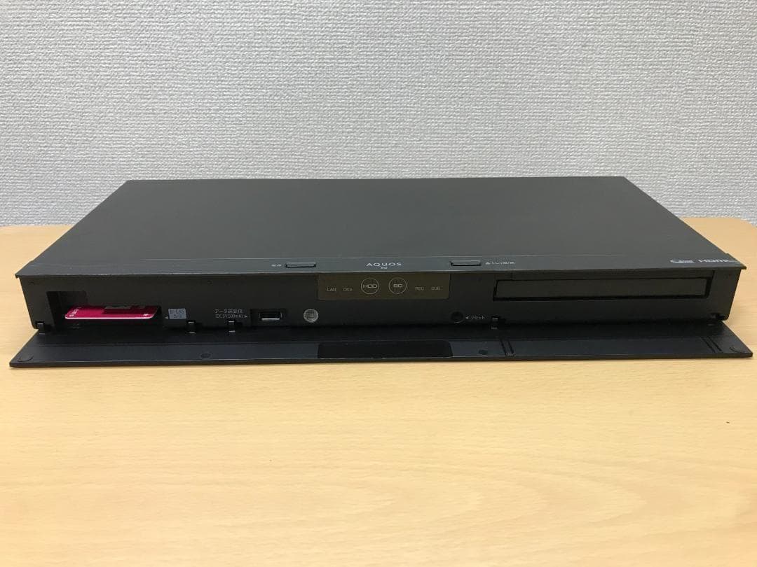 シャープ ブルーレイレコーダー 「BD-NW1200」 動作品①