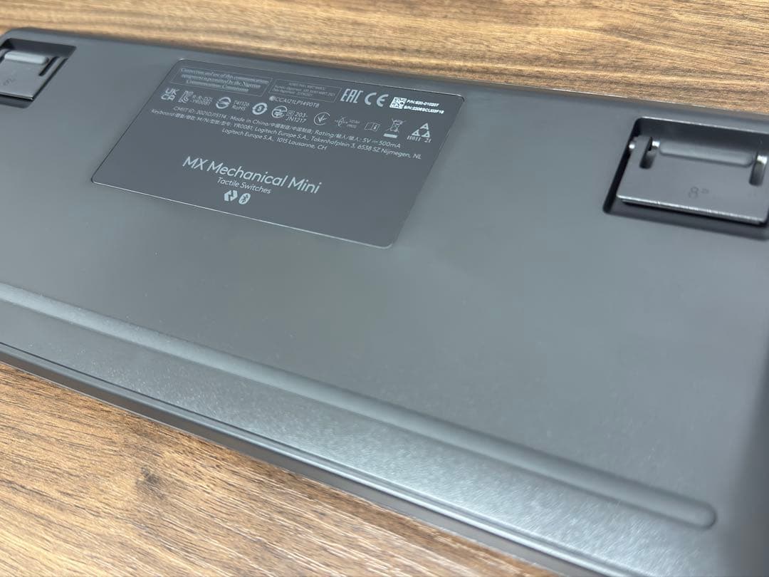 【ほぼ新品】ロジクールKX850CT MX MECHANICAL MINI 茶軸