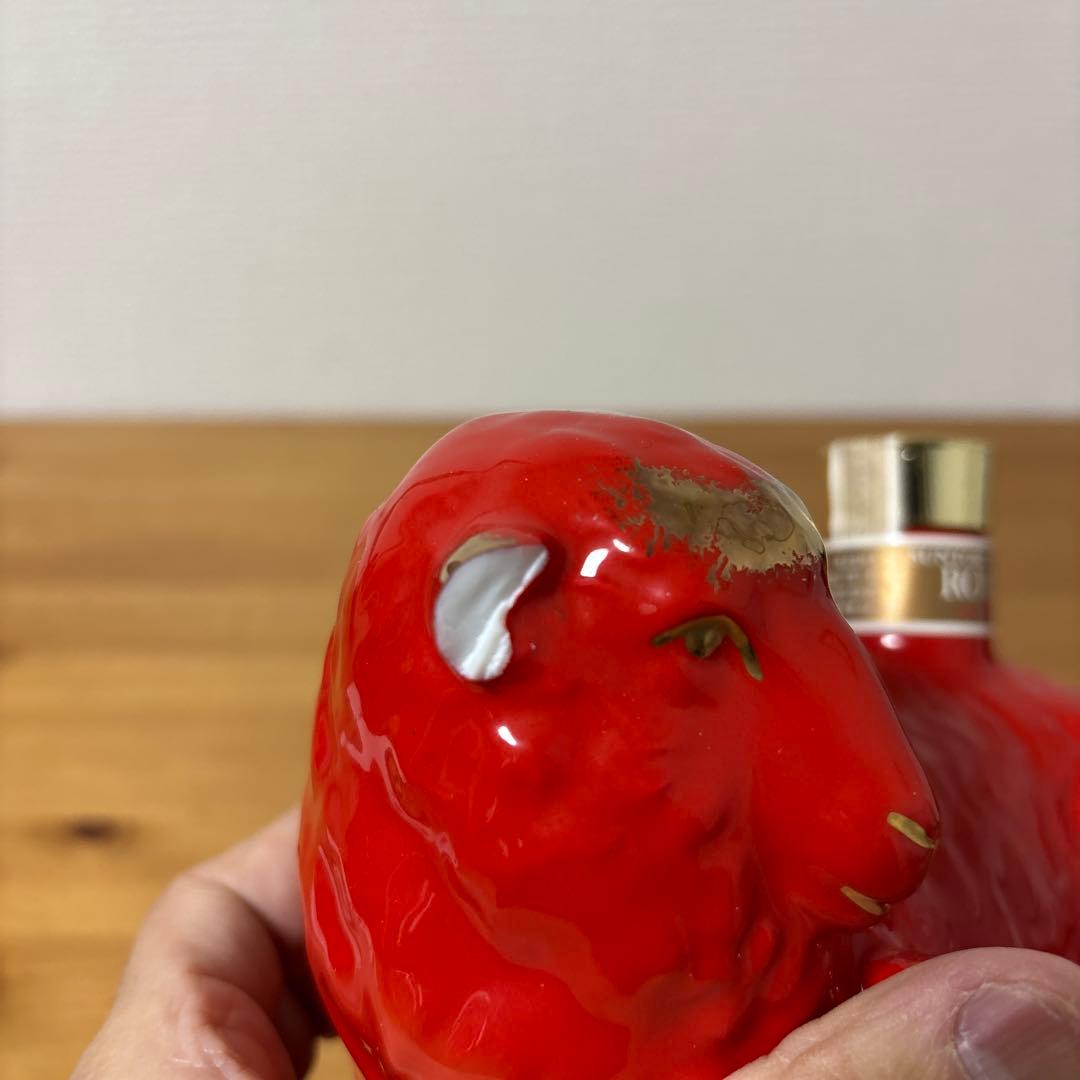 サントリーウイスキー　ローヤル15年　2003 赤干支　陶器ボトル　未開封