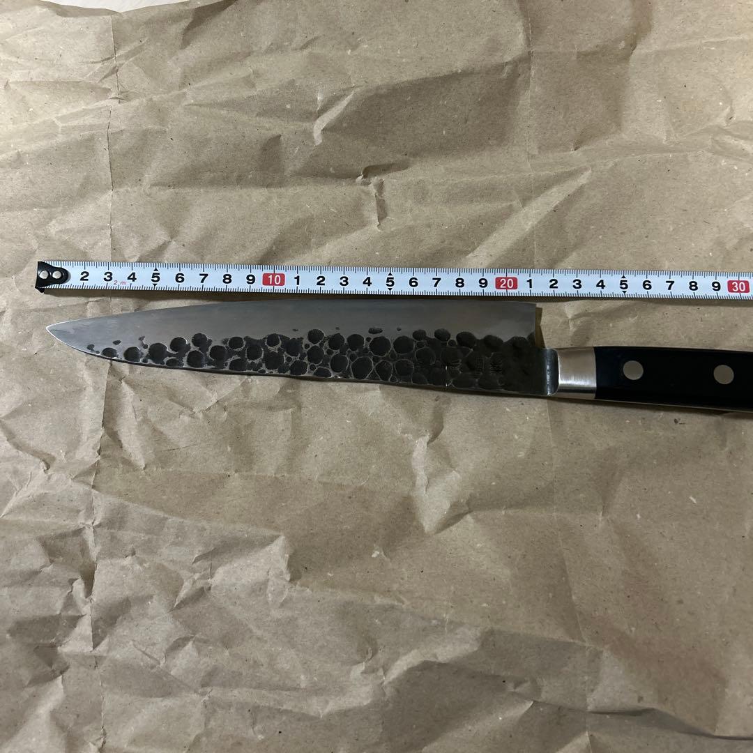 藤次郎　牛刀　DP 槌目　刃渡21cm