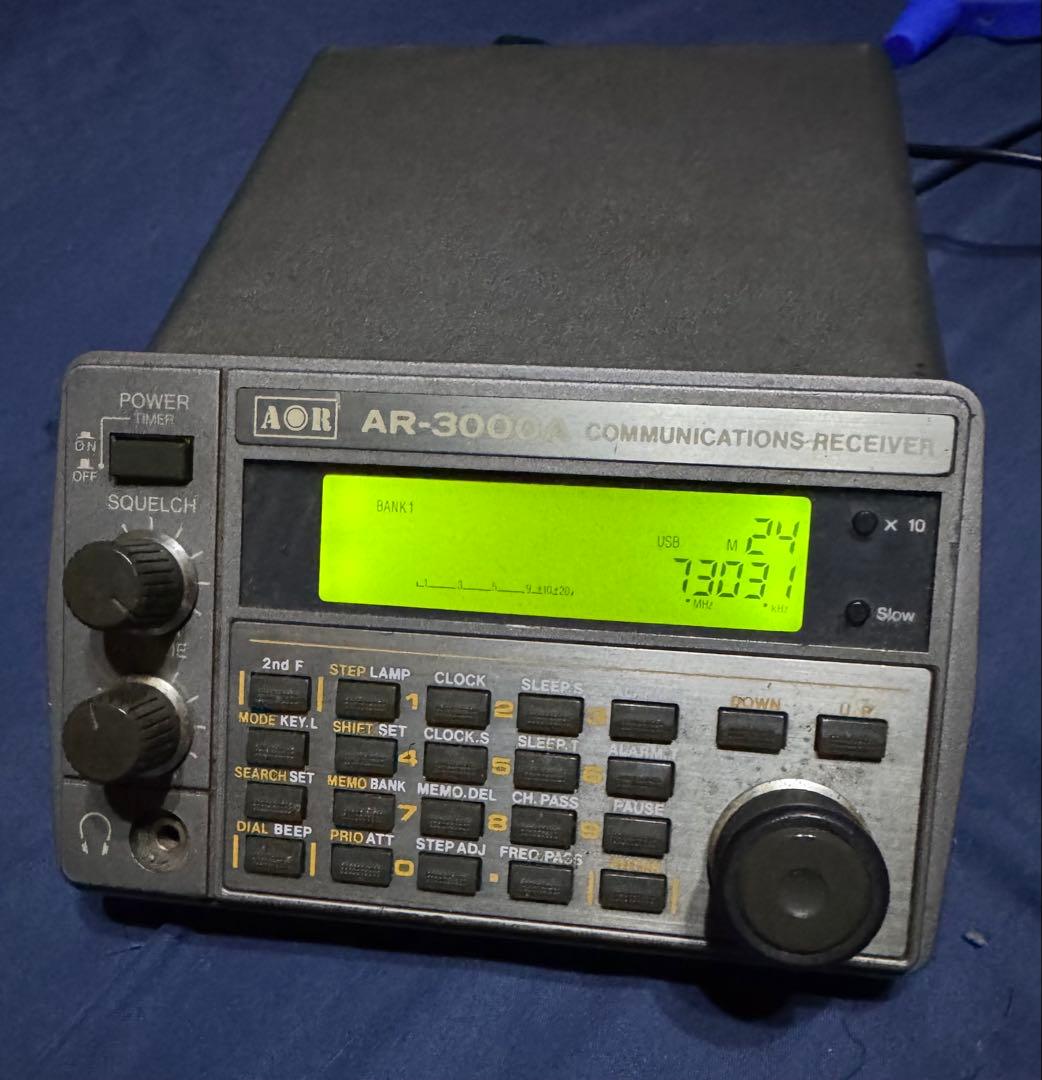 AOR AR-3000A 受信機　作動品