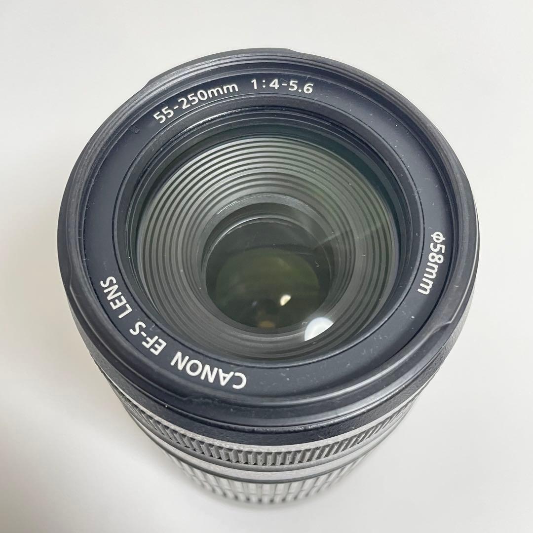 Canon 55-250mm is ズームレンズ　5.6 キャノン　EF-S