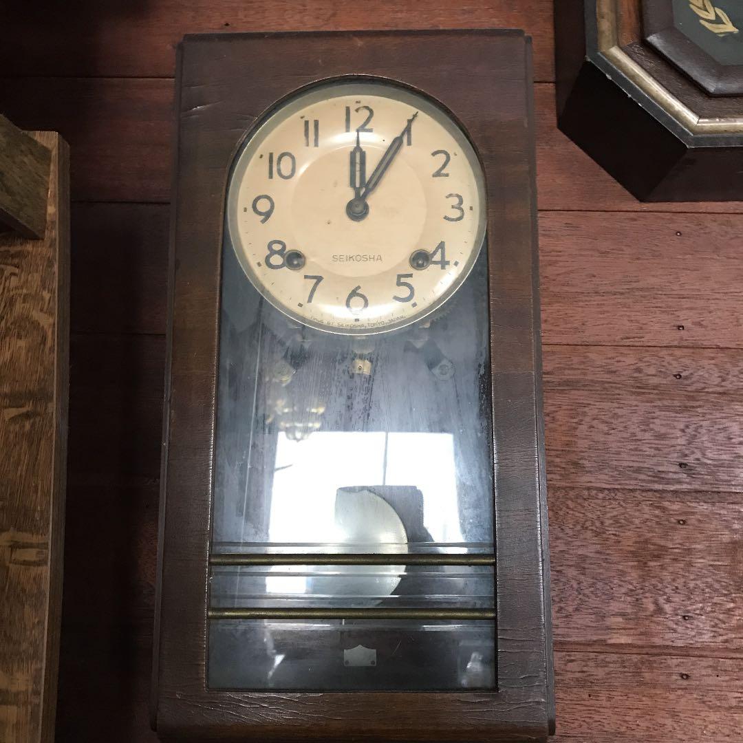 アンティーク掛け時計　4個