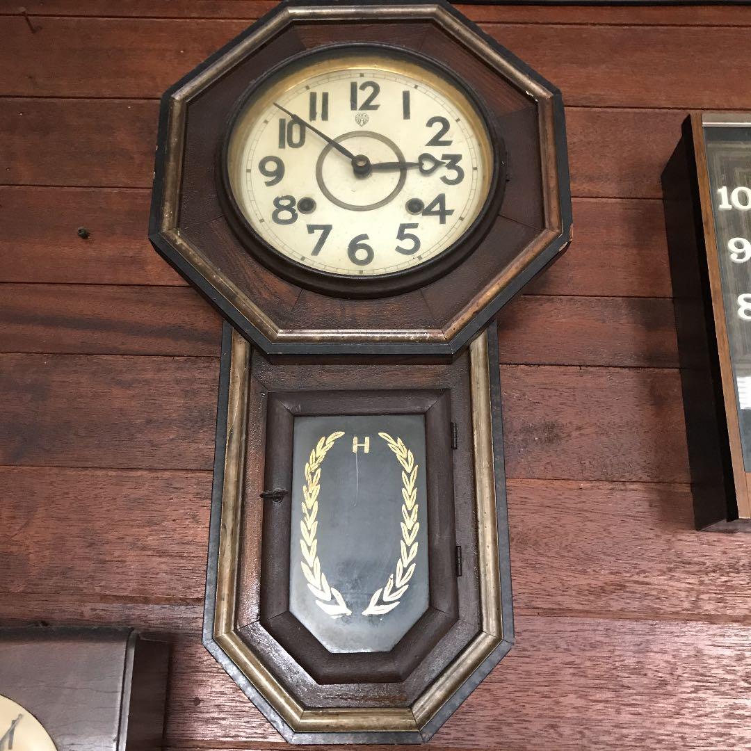 アンティーク掛け時計　4個