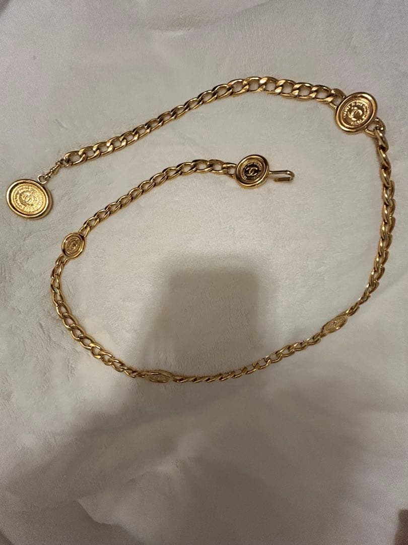 CHANEL ゴールド チェーンベルト1メートル２cm