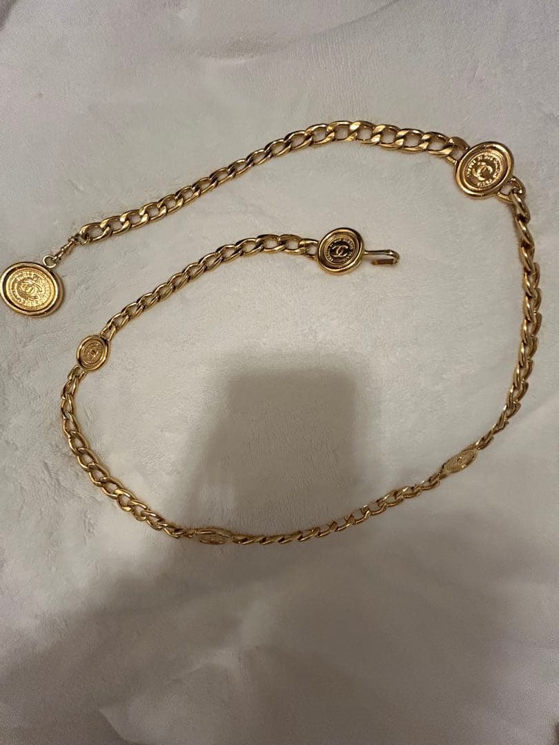 CHANEL ゴールド チェーンベルト1メートル２cm
