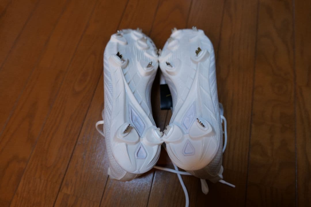 Mizuno ホワイト スパイク　ミズノプロ　26.5　ライトレボプロGS