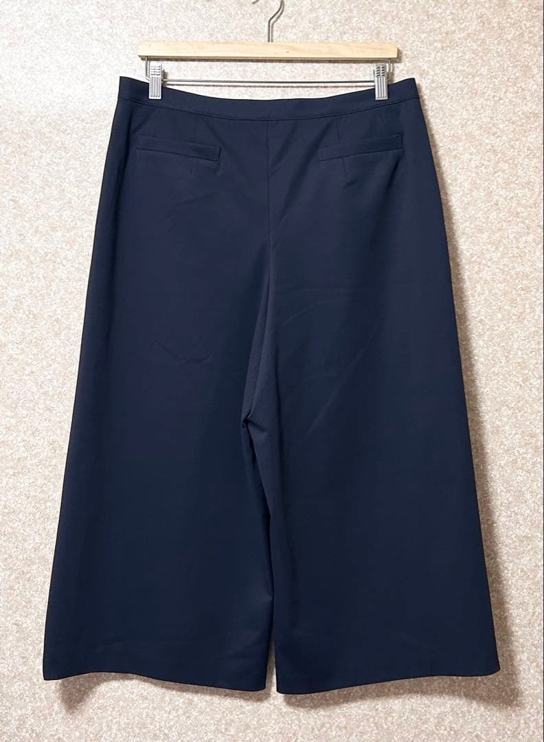 大きいサイズ Leilian レリアン ガウチョパンツ ワイドパンツ 15号 紺