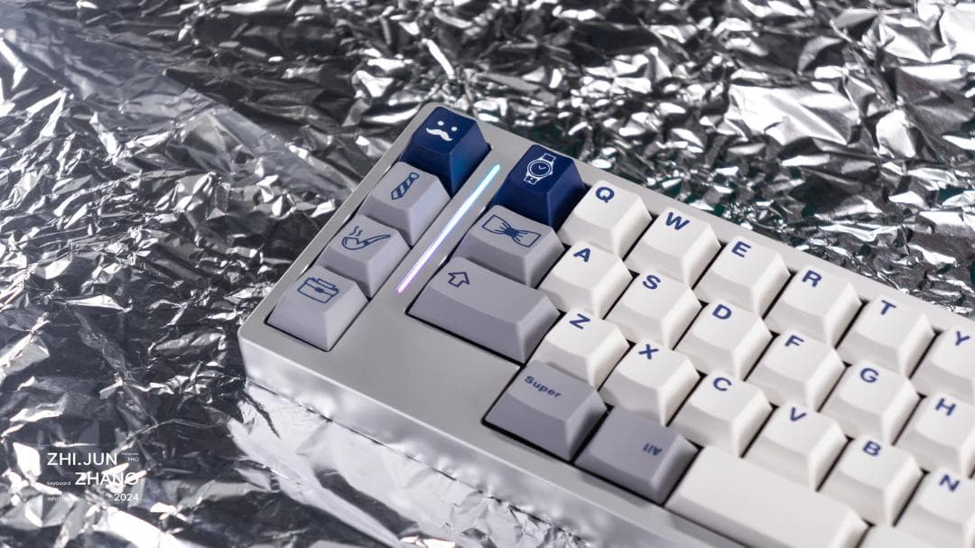 キーボード delta50　シルバー