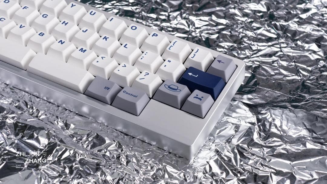 キーボード delta50　シルバー