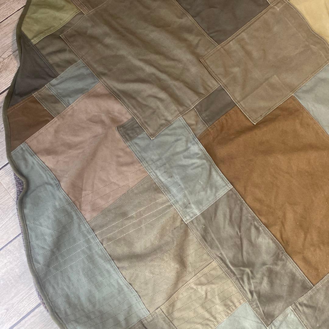 希少リミテッドエディション パッチワークミリタリカーペット