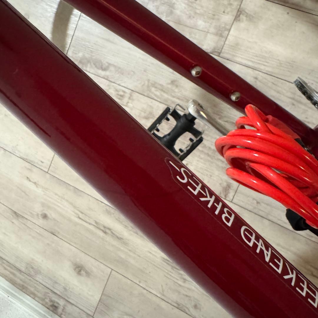 WEEKEND BIKES クロスバイク 470サイズ レッド