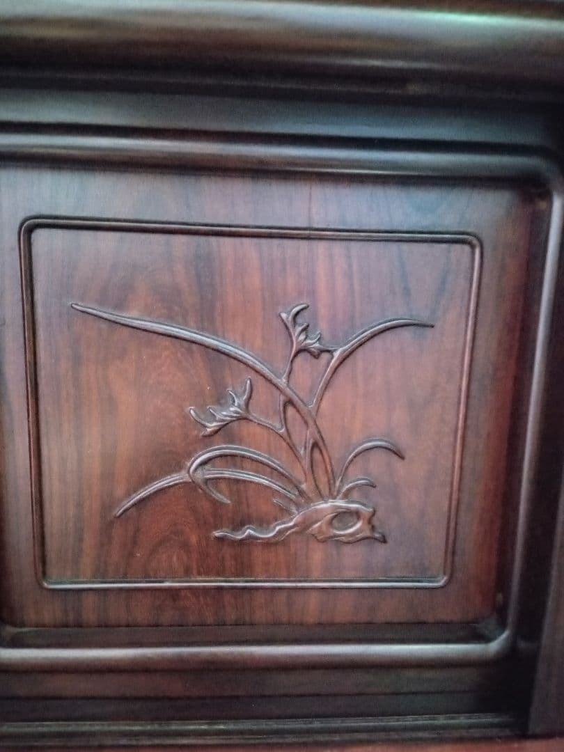 【北九州市・福岡市限定】飾り棚　唐木【配達に設置込み】