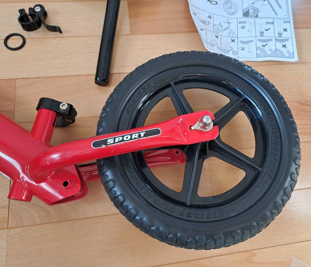 ★　ストライダー　STRIDER 12　レッド　バランスバイク　★