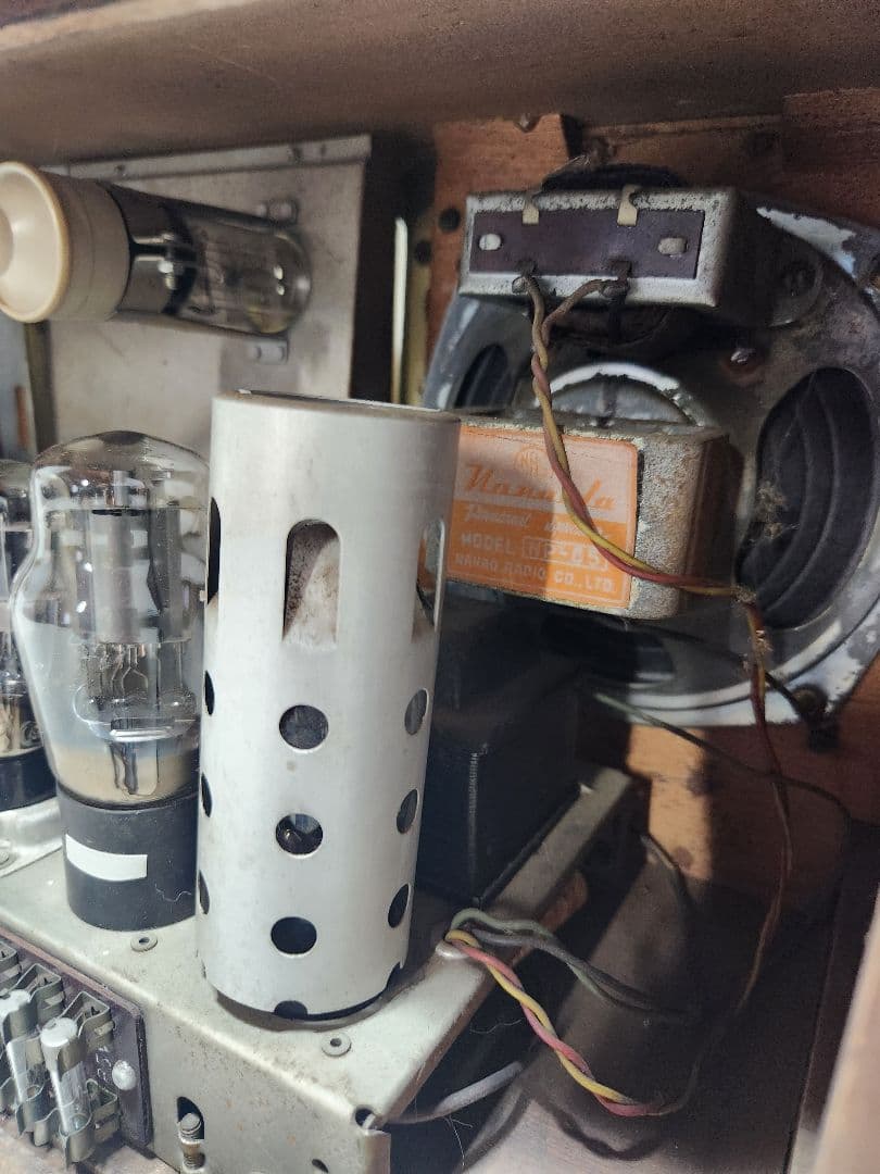 レトロ 真空管ラジオ 七欧通信機 6S-23 NANAOLA ジャンク 貴重