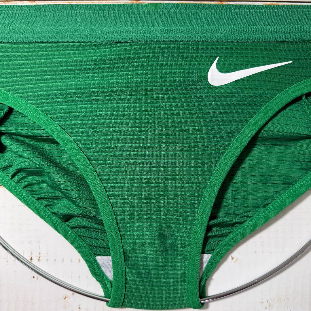 Nike ナイキ 女子陸上 レーシングブルマ ショーツ Green 海外S
