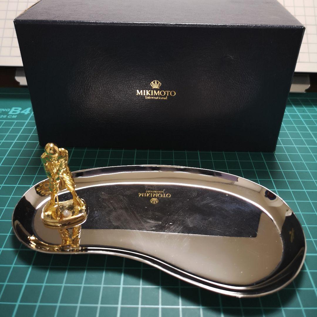 MIKIMOTO ジュエリートレイ ゴルフ パール付き ヴィンテージ【訳あり】