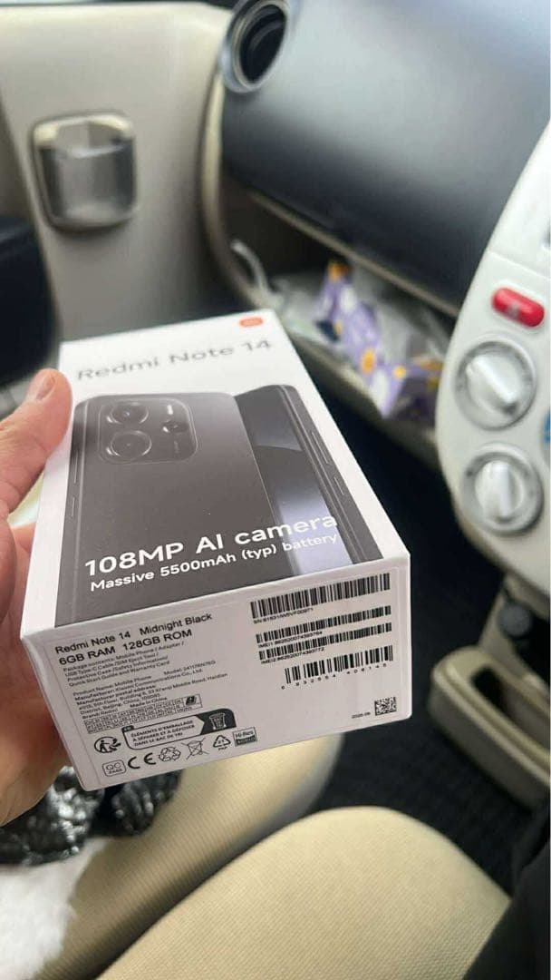 スマートフォン本体 redmi note14