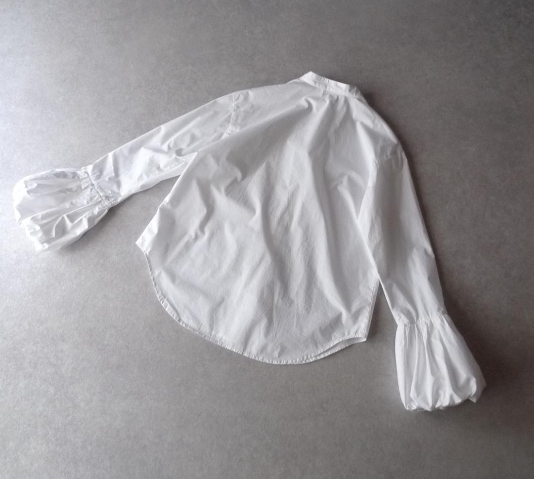 ■専用■美品 CLANE 2,6万 バルーンスリーブのブラウス ホワイト クラネ