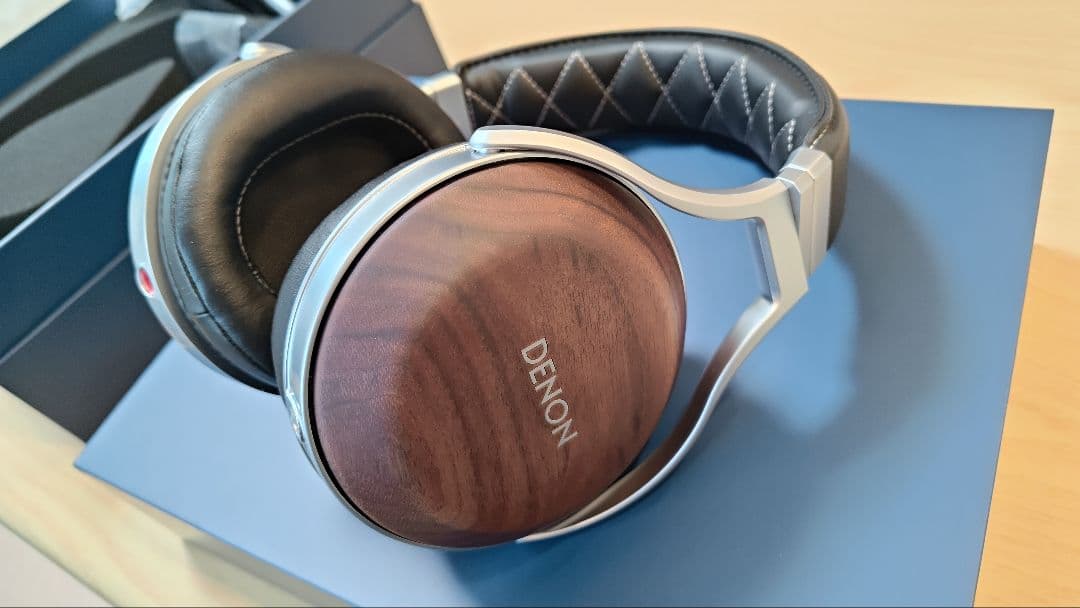 セール週末　未使用に近い DENON AH-D7200 有線ヘッドフォン　領収書