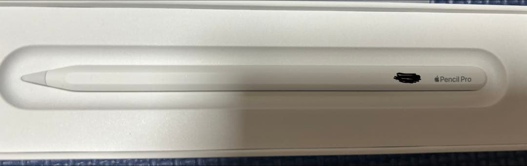 Apple Pencil pro 刻印あり