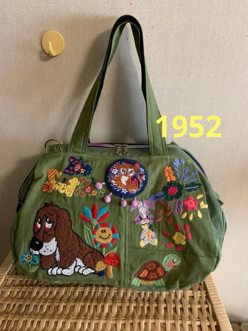 【SA】ワイヤー口金ボストンバッグ(L)×1、(小)×1、四角トートバッグ