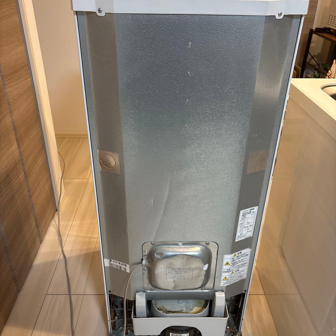 三菱 冷凍庫 MF-U12T-W 121L