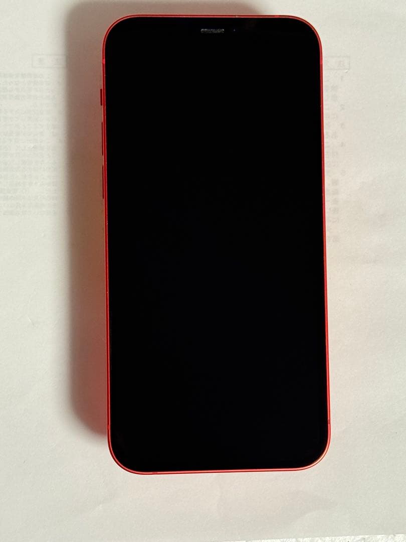 iPhone 12 128GB RED (PRODUCT)　SIMフリー