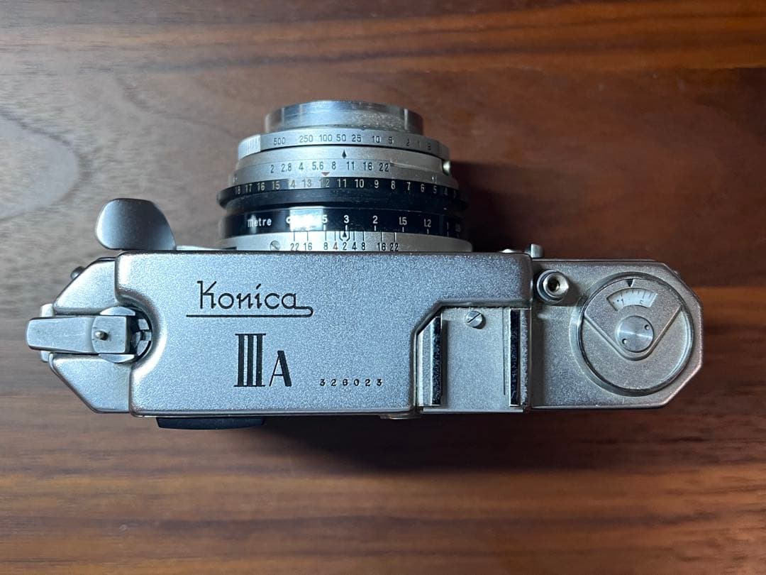 コニカ KONICA ⅢA 48mm/F2 レンジファインダー式フィルムカメラ
