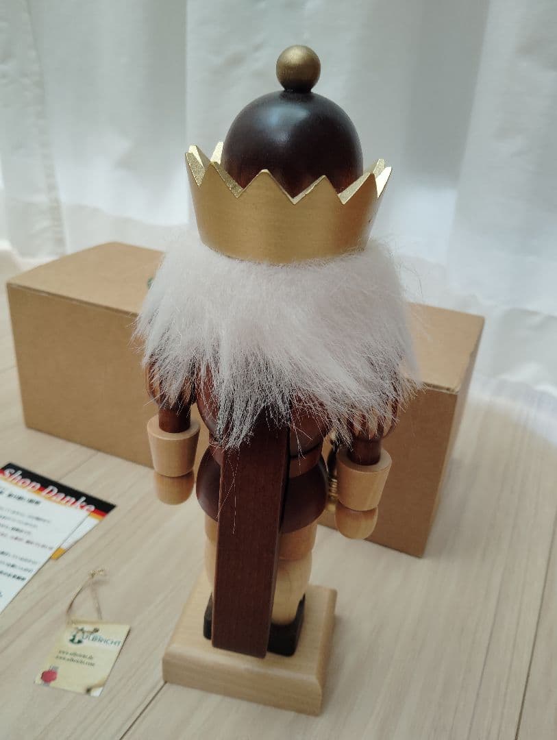Christian Ulbricht　くるみ割り人形　王様　ゴールド