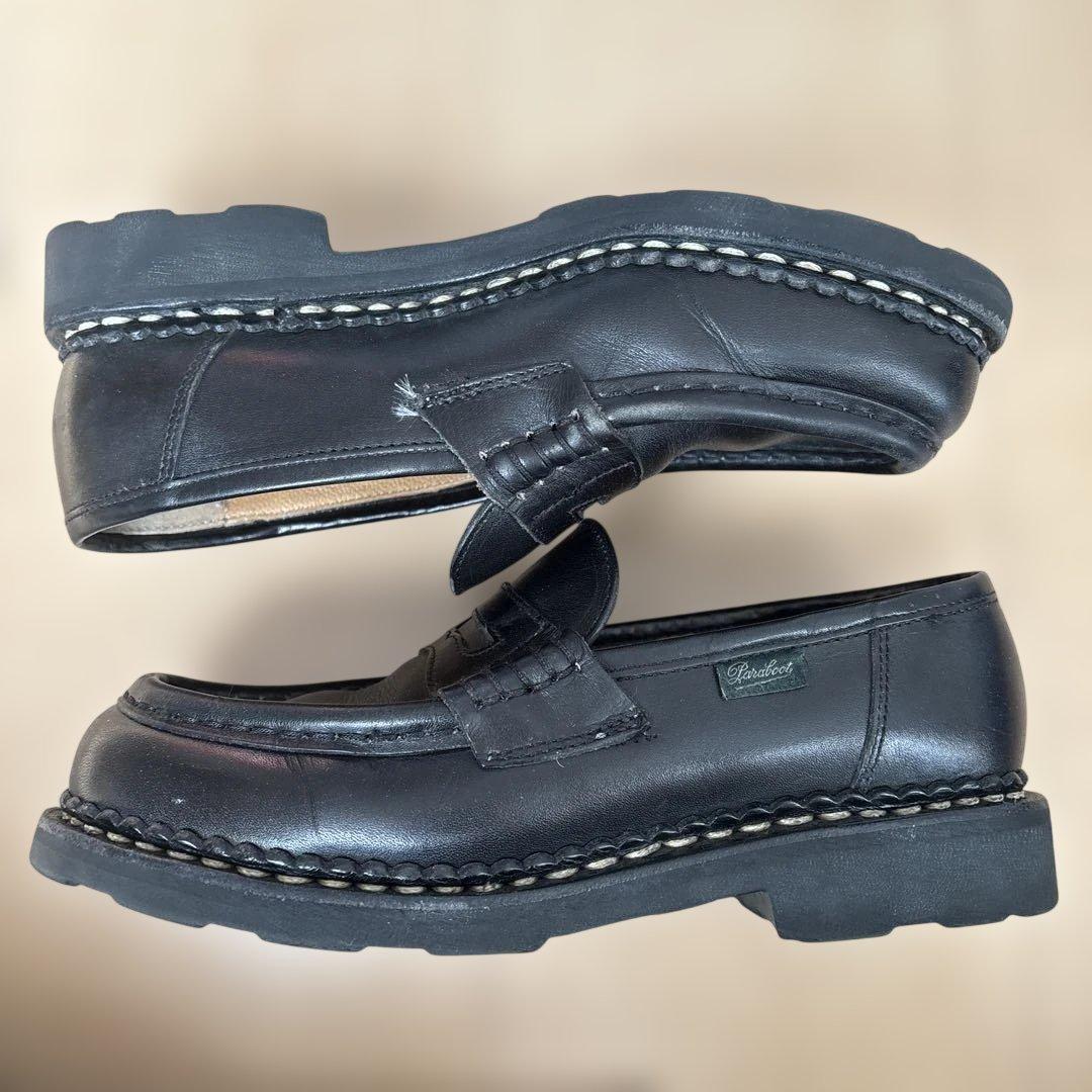 パラブーツ　オルセー　ブラック　3.5サイズ