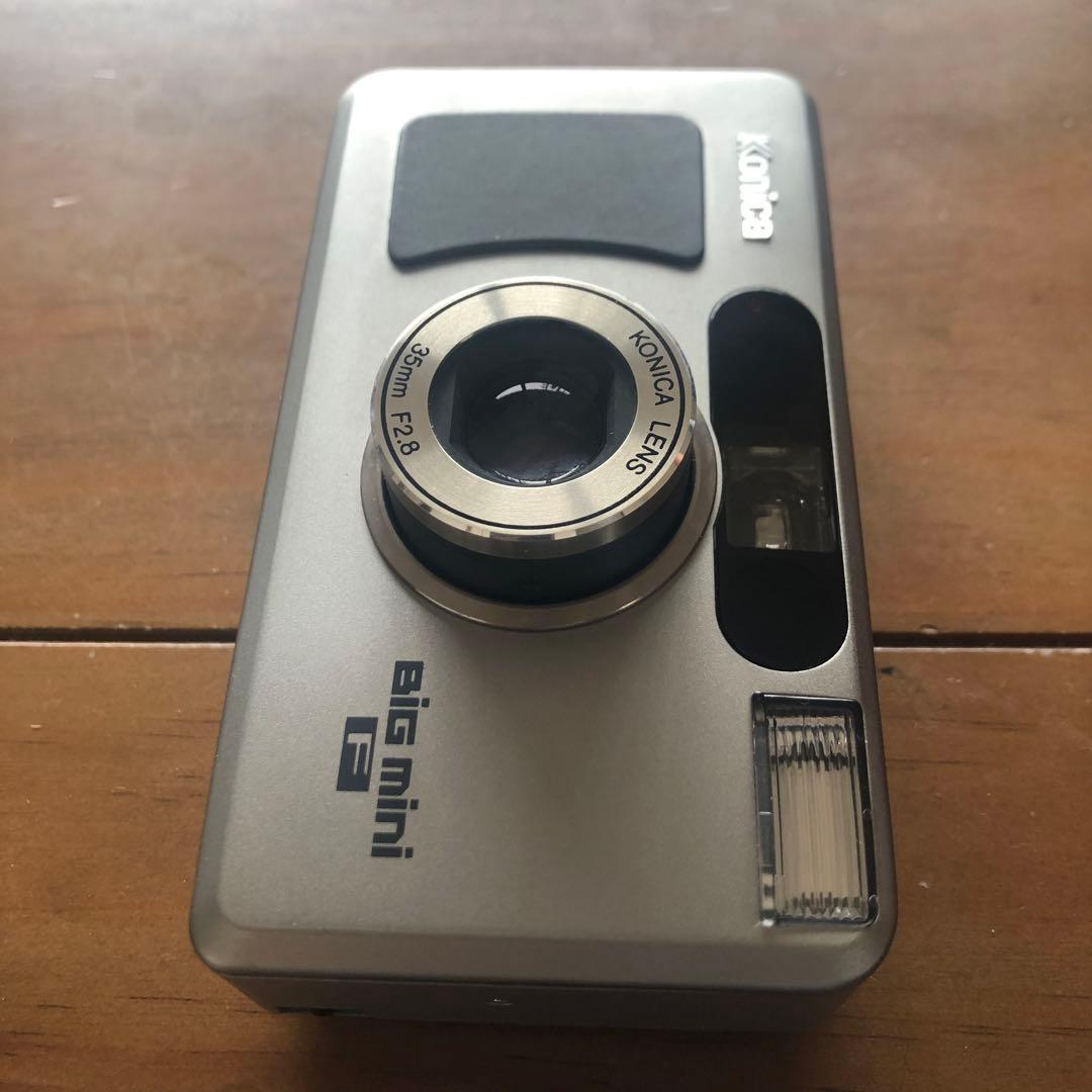 フィルムカメラ Konica Bigmini F 難あり コンパクトフィルム