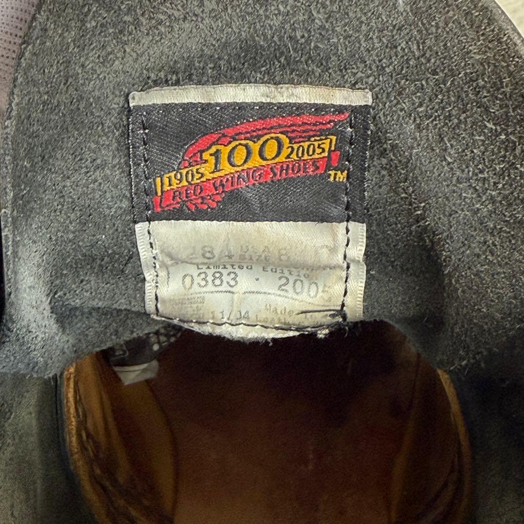 RED WING 8284 ベックマン100周年 8D 26cm ブラック 希少