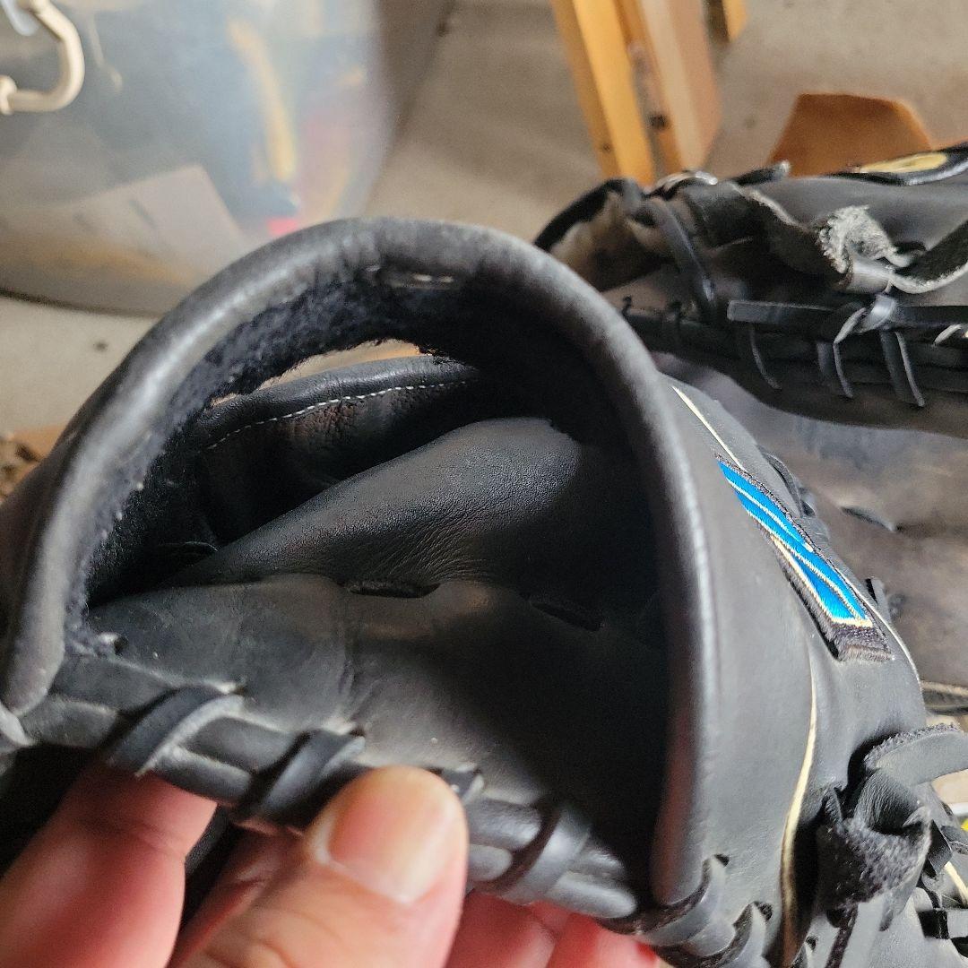 ミズノ　Xa　ZETT ソフトボール用　キャッチャーミット、グローブ 黒