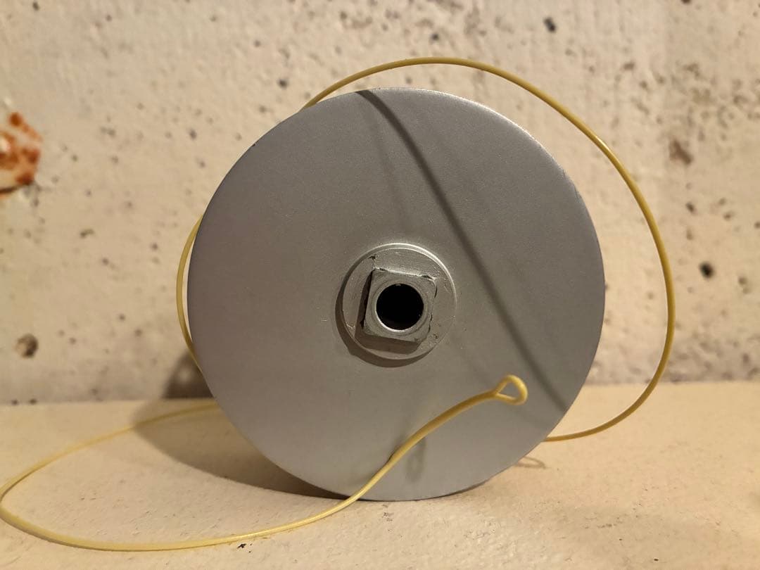 【HARDY】THE HUSKY 3 3/8 ハスキー　スペアスプール　ライン付