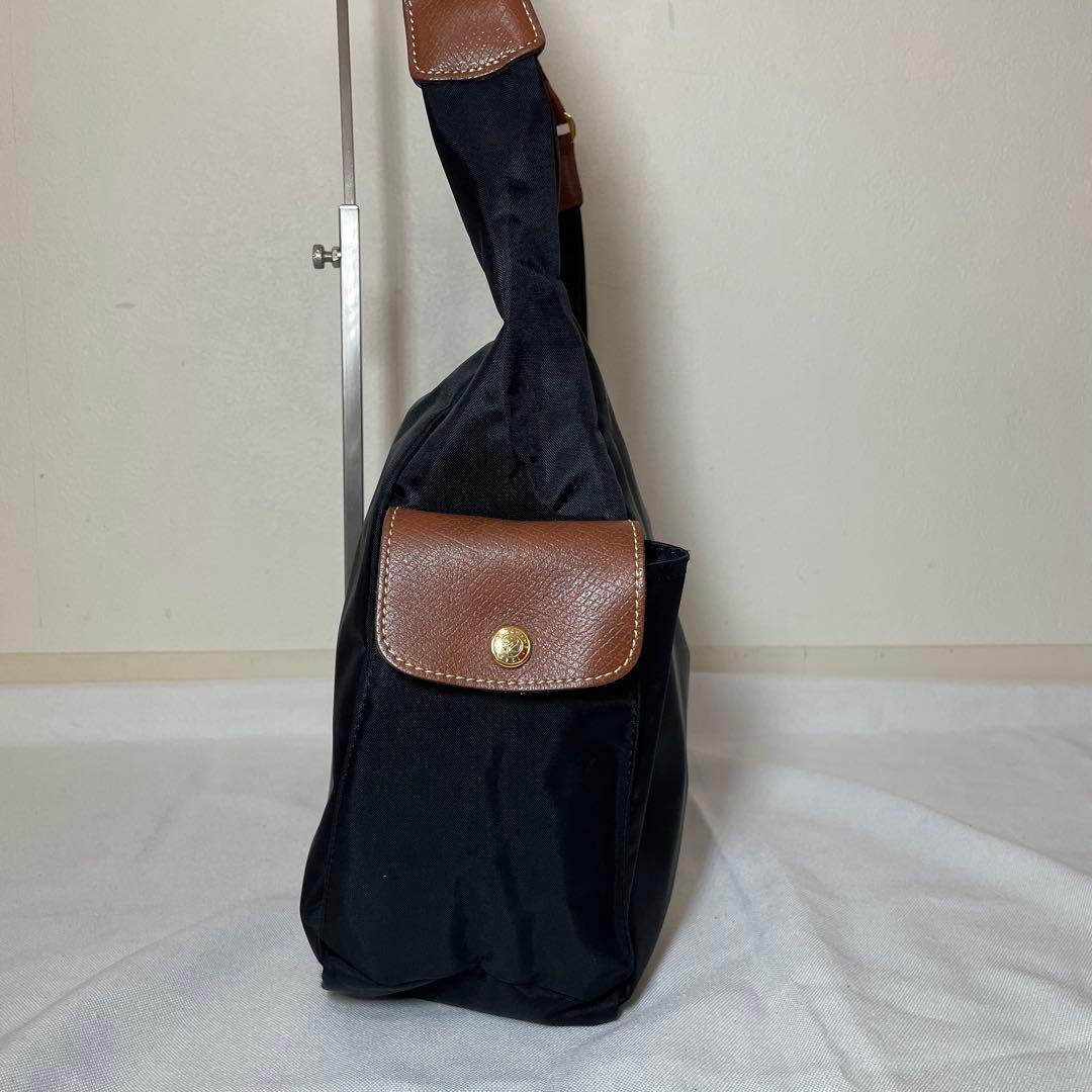 LONGCHAMP ロンシャン ショルダーバッグ ナイロン ホーボー