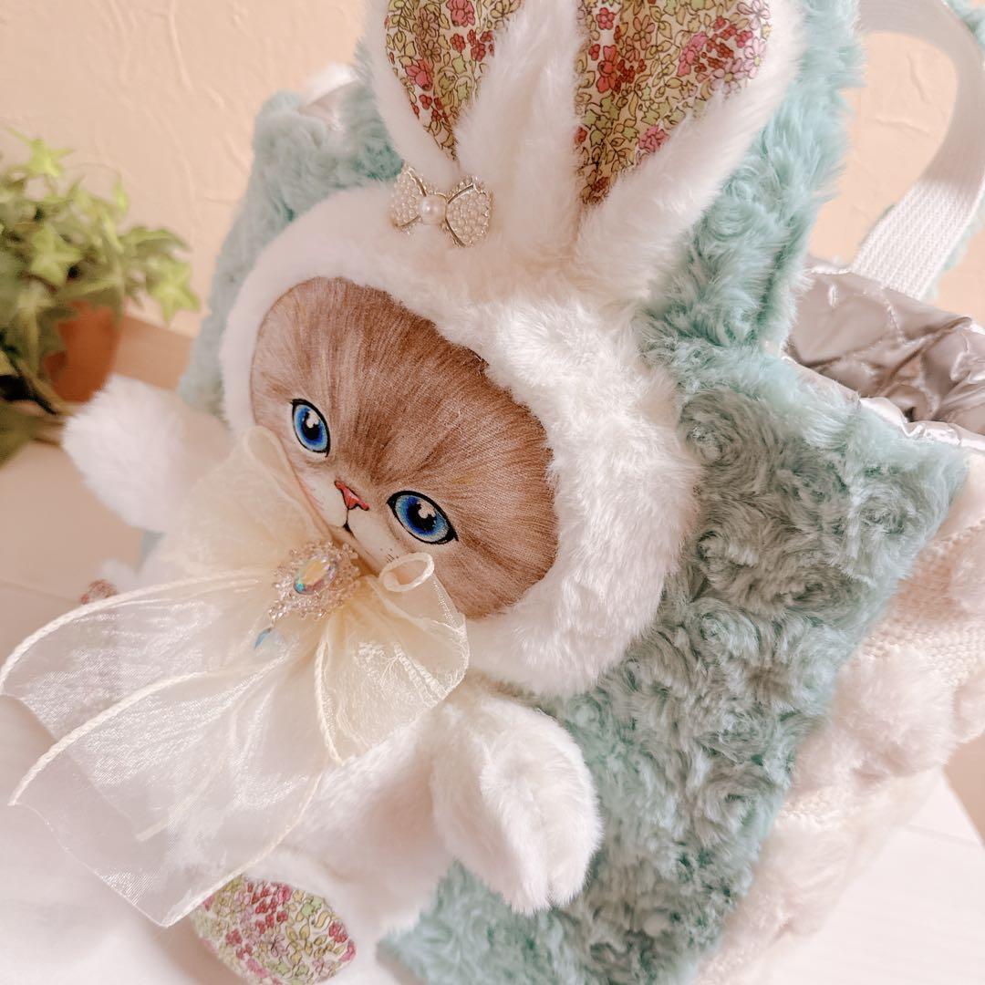 さ*ー様 コヤンイサムチョン♡新作bigうさルミちゃん薔薇ファー＆インド刺繍トー