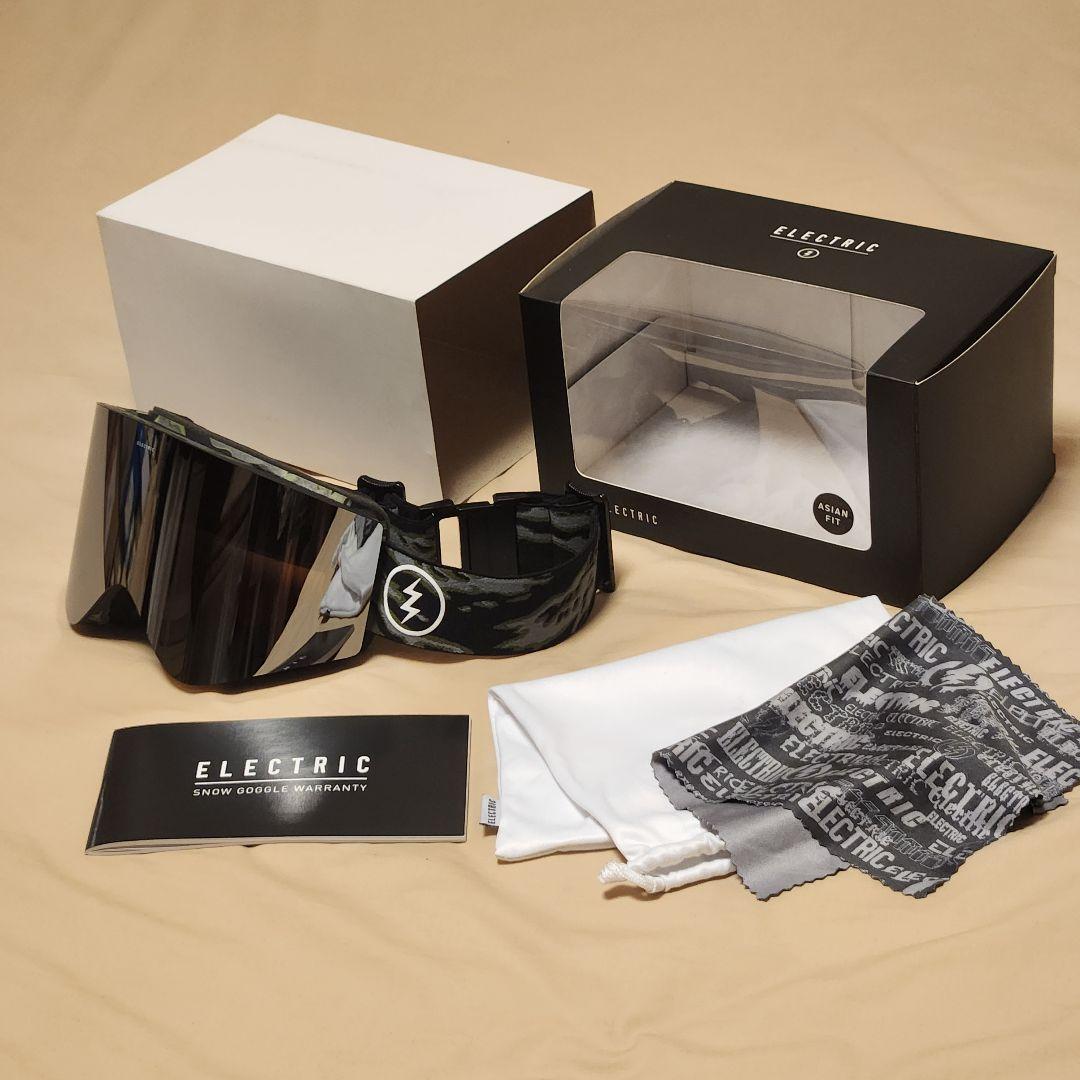 ELECTRIC x VOLCOM 限定コラボ ゴーグル EGX ミラーレンズ