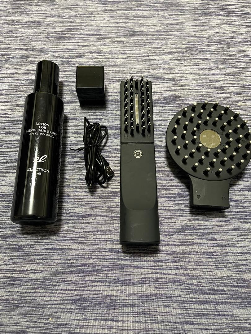 ボディ・フェイスケア el DENKI BARI BRUSH 2.0+BODY BLACK