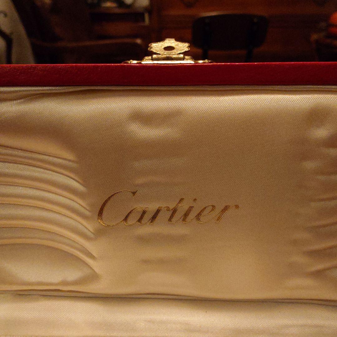 Cartier スプーン 6本セット 赤いケース付き