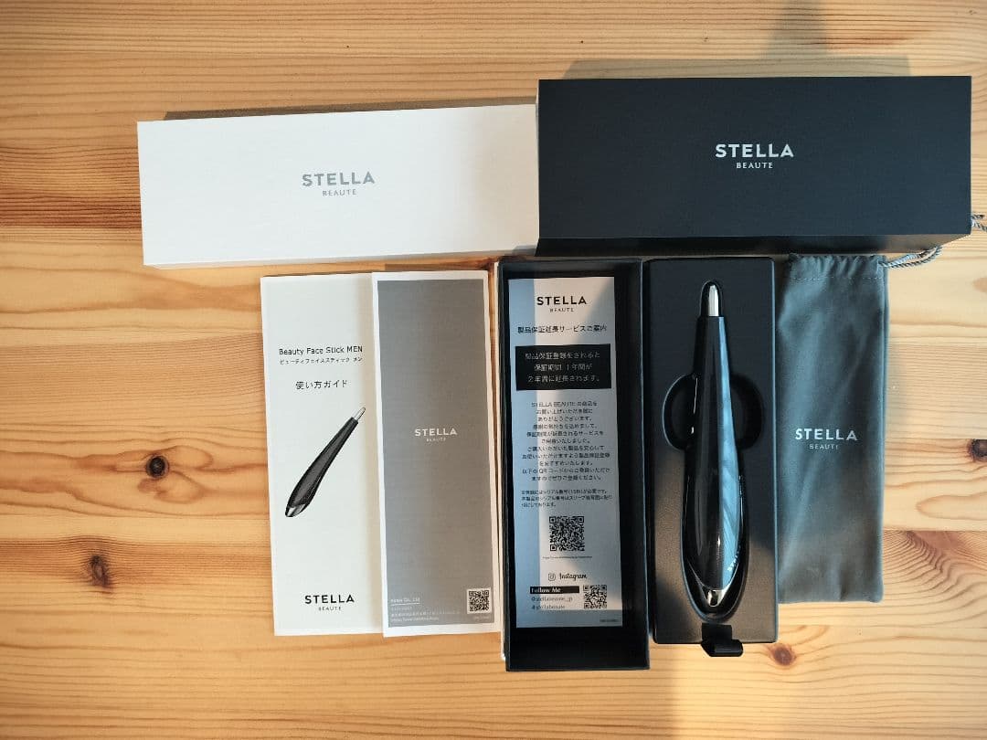 STELLA 美顔器 ブラック USBケーブル付き