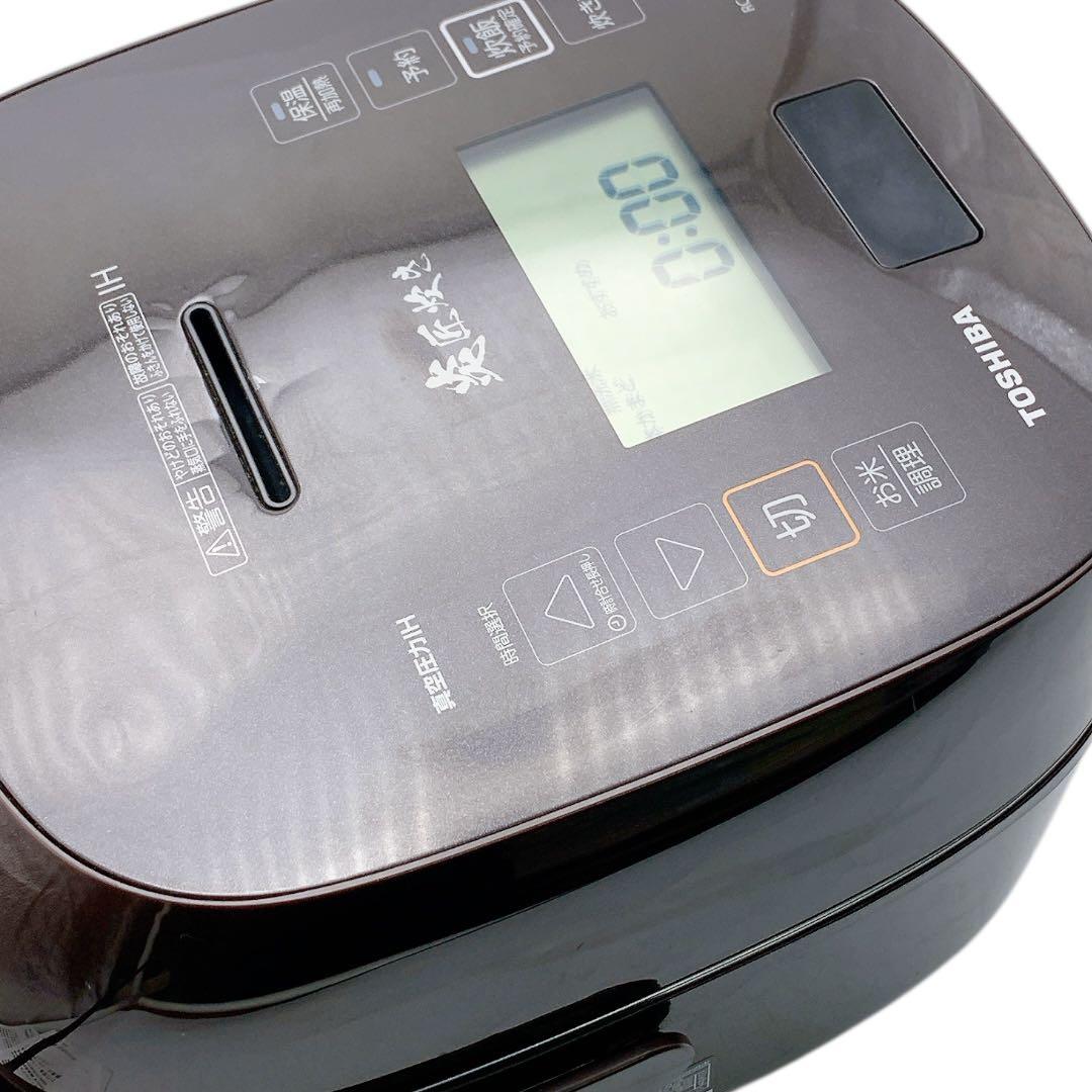 東芝　真空圧力IHジャー　炊飯器　炎匠炊き　RC-10E9VS